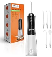 JetFresh Cordless Water Flosser for Teeth Pick – 2 Modes and 12 Pressure Dental Oral Irrigator Wa...