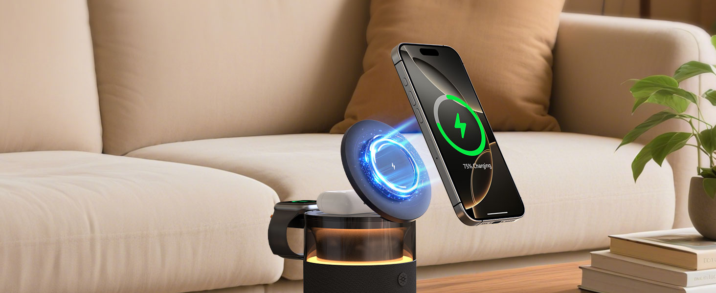 5 in1 wireless charging station