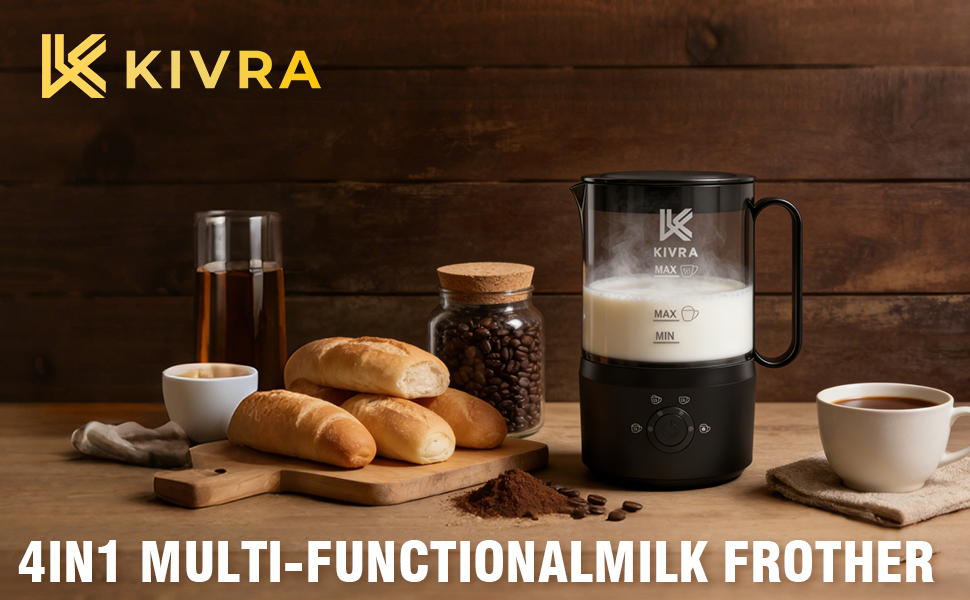 Milk frother and steamer