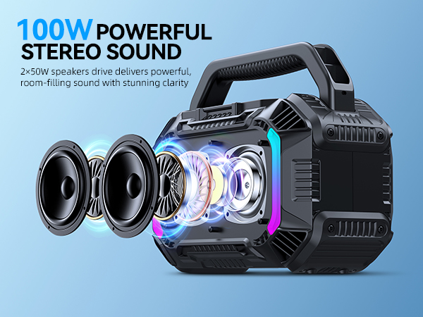 100W loud speaker