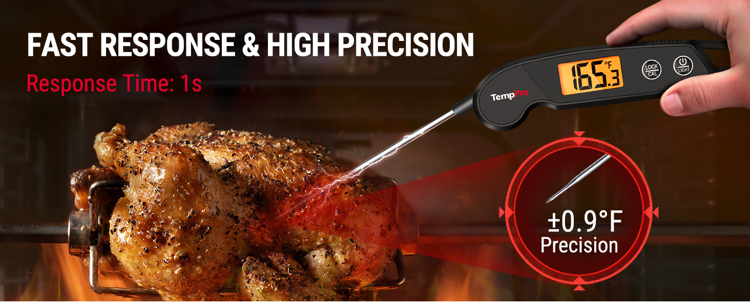 digital meat thermometer instant read thermapen cooking thermometer for meat bbq thermometer