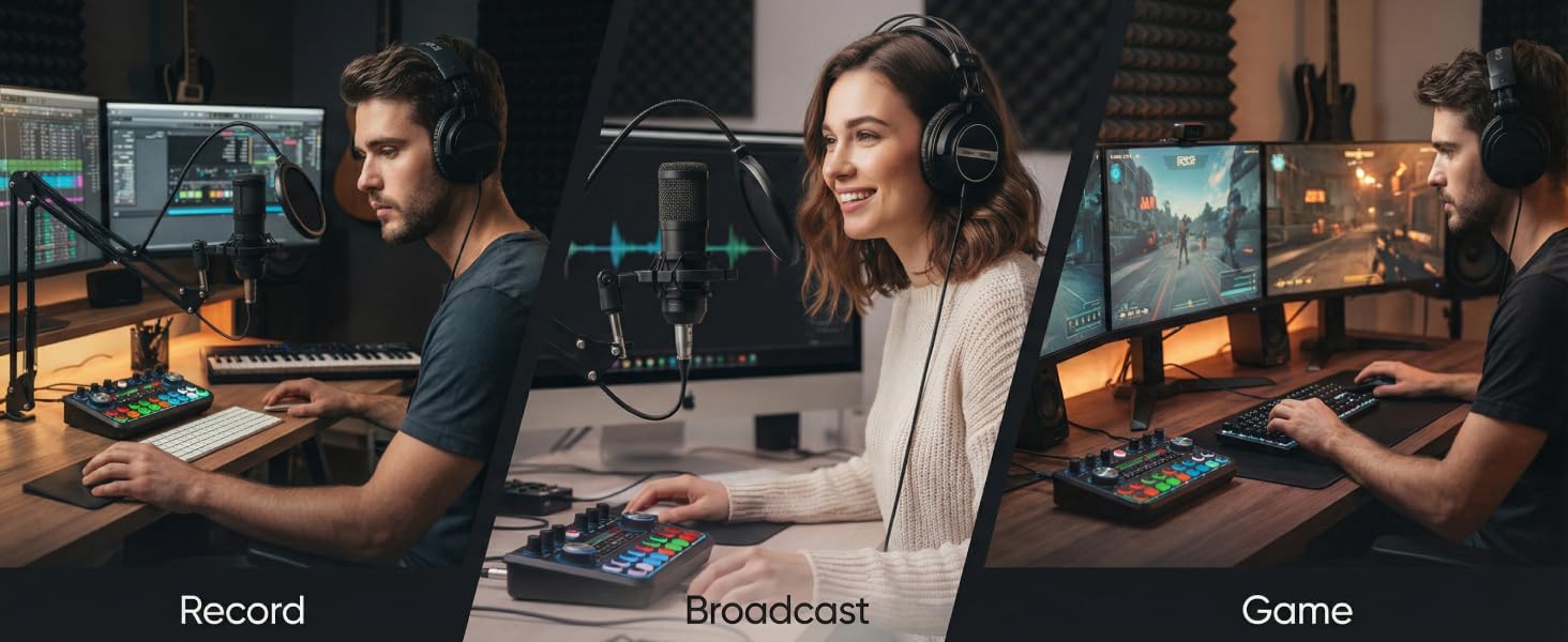 microfono para podcast;podcast starter kit;podcast setup;podcast bundle;music studio equipment