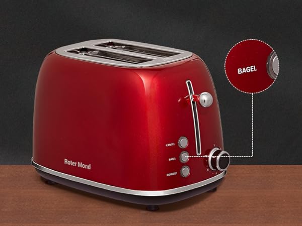 ROTER MOND 2 SLICE TOASTER