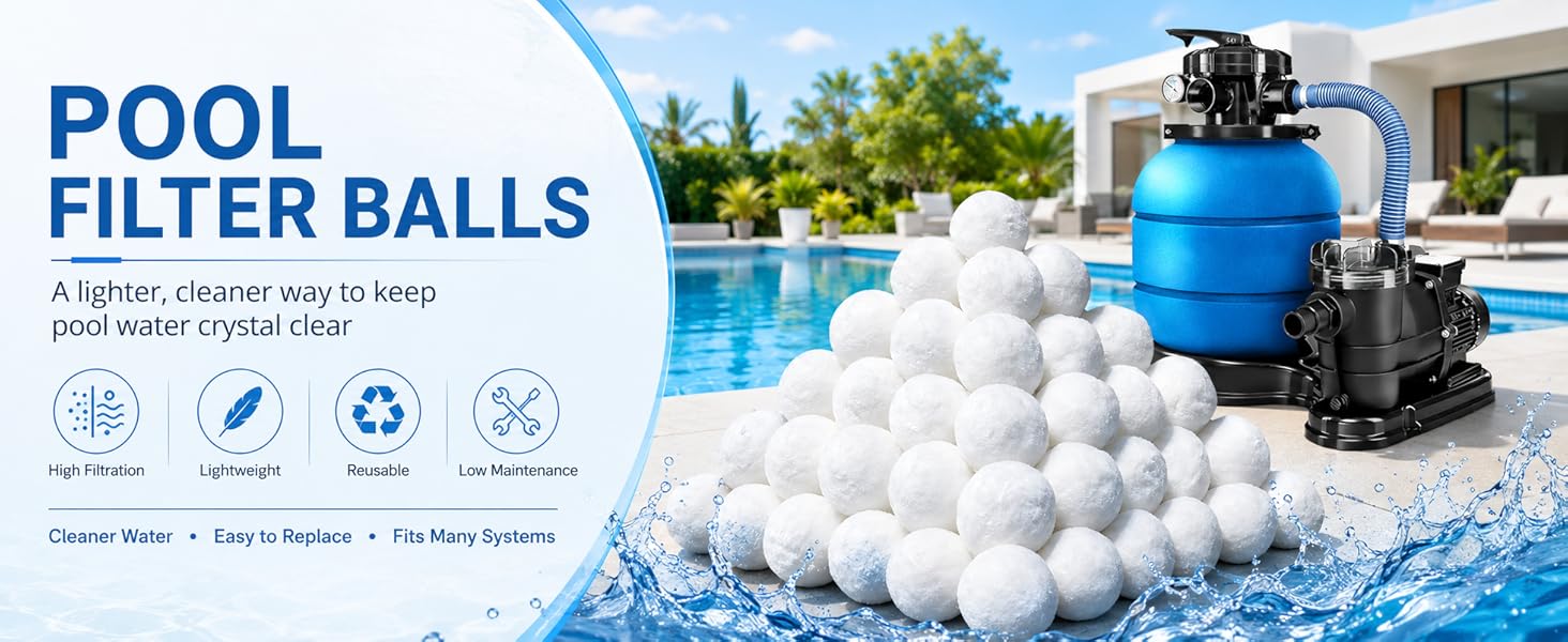 POOL FILTER BALLS