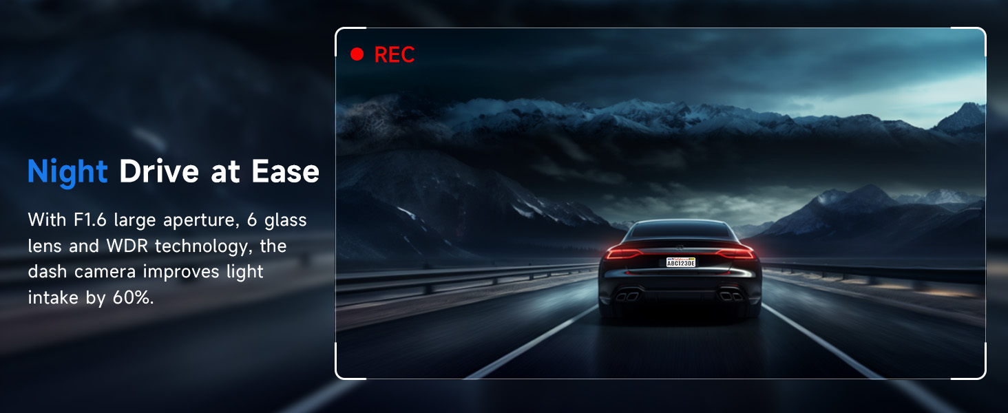 car camera - dash cam front