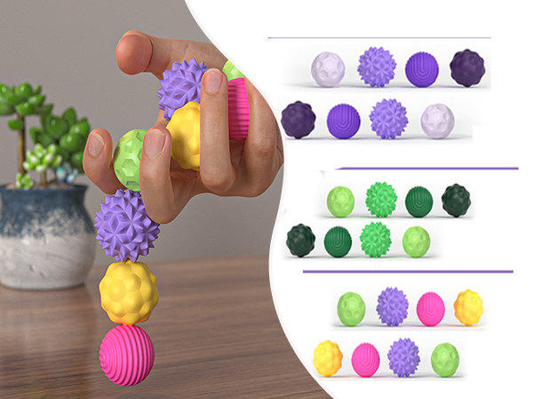 Large Magnetic Sensory Fidget Ball Toy