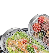 Chenovate rolling grill basket-1