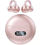 Piluyaa Clip-on Earbuds,Open Ear Earbuds Wireless Bluetooth 5.4, Lightweight Open Ear Headphones ...