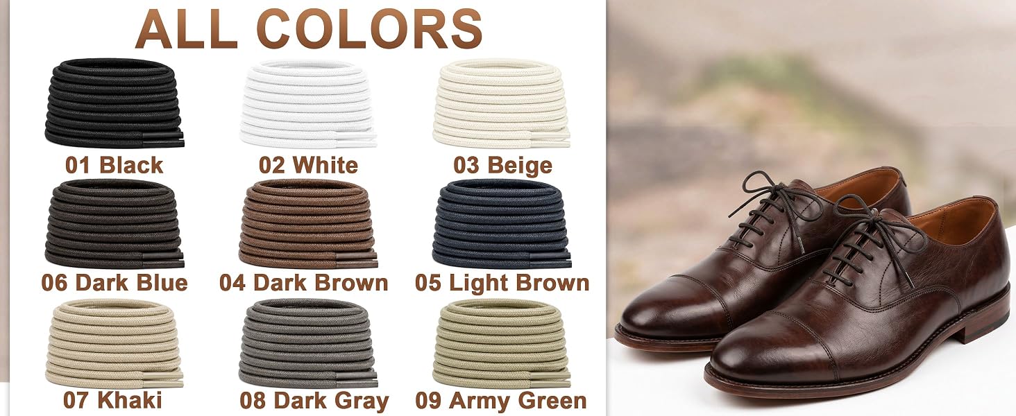 Round Shoe Laces
