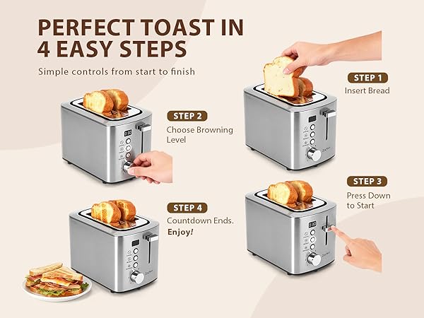 2 Slice Toaster m06-1