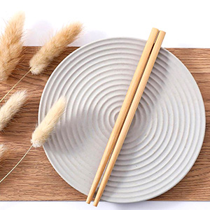 Natural Chinese Bamboo Wooden Chopsticks Set Reusable Classic Style Wood Chopsticks