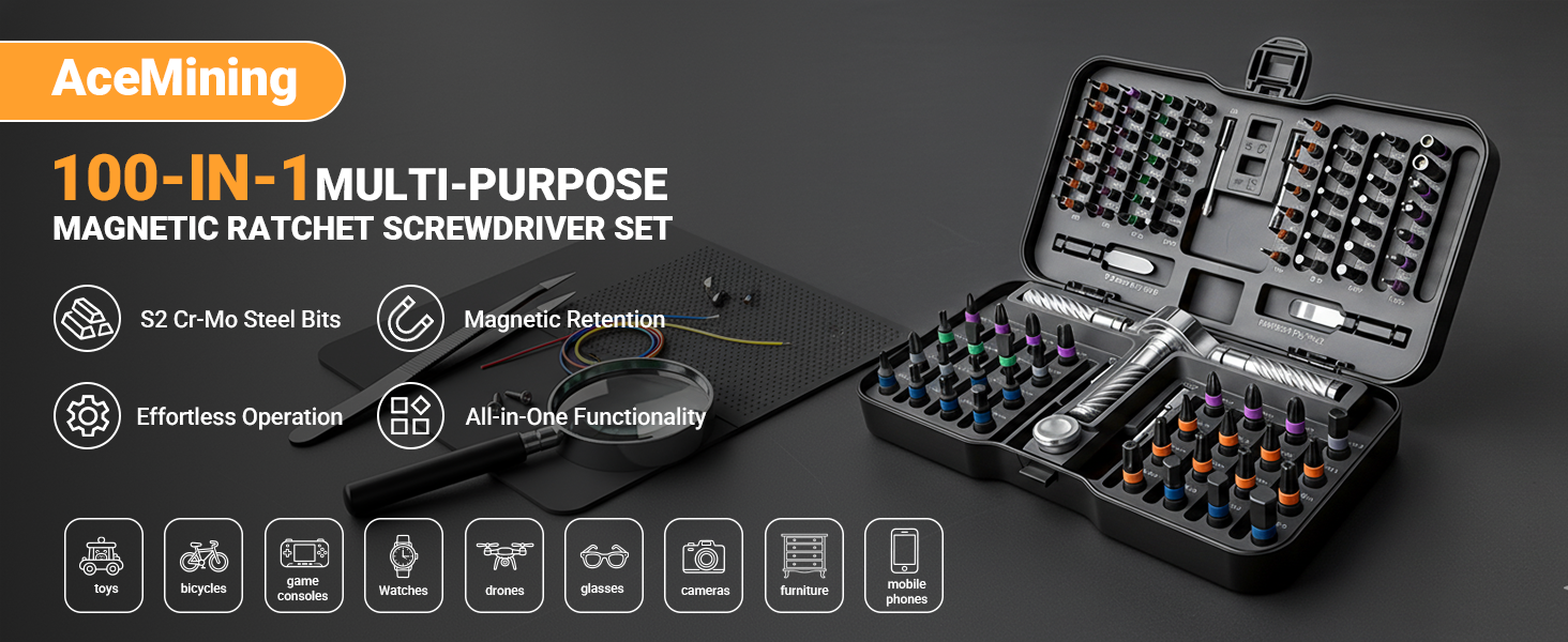 magnetic screwdriver set