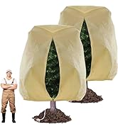 TCBWFY 95x80 Inch Huge Plant Covers Freeze Protection Frost Cloth for Outdoor Plants,2.82oz/yd² T...