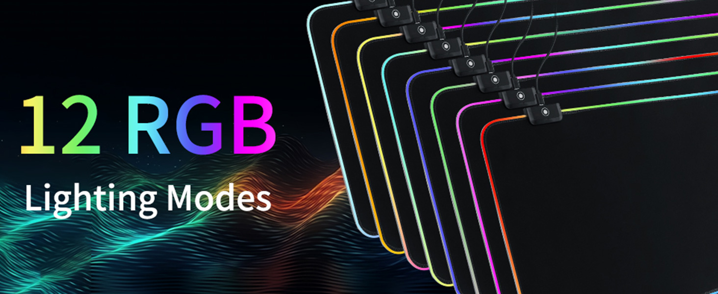 RGB Large Gaming Mouse Pad
