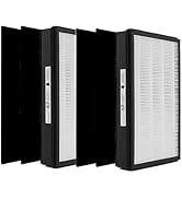 A2 True HEPA Replacement Filter Size A2, Compatible with Filtrete FAP-C02-A2, FAP-C03-A2, FAP-T03...