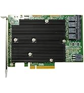 SAS HBA Card Compatible with LSI 9300-16i IT Mode PCIe SATA Expansion Card, 16-Port 12Gbs PCIe 3....