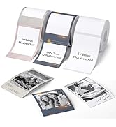 NIIMBOT 3 Rolls B21 Pro Photo Labels, 2.1x3.1Inch White /2.1x3.3Inch Time&amp;Memory/2.1x2.6Inch Best...