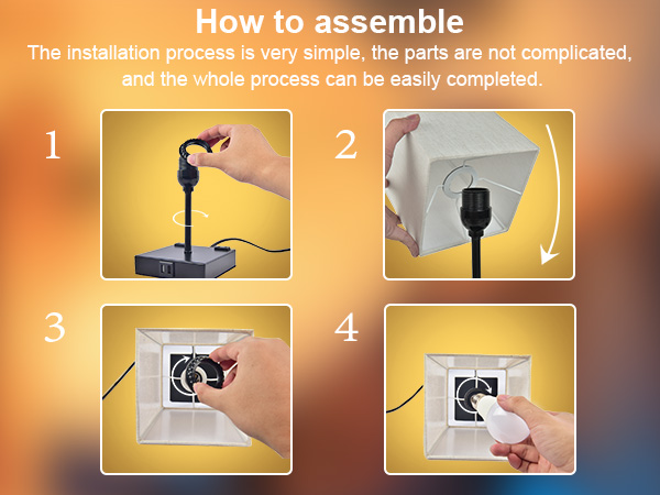 bedside lamp installation