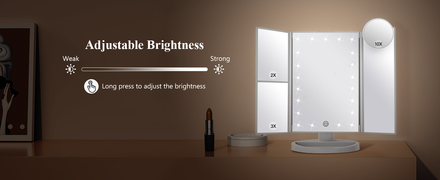 Makeup Mirror Vanity with Lights