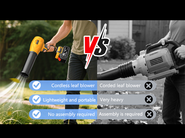 cordless leaf blower handheld