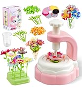 SANGQAOFU Fabric Flower Bouquets Kit DIY Arts and Crafts Kits for Kids Age 3-12 Christmas Birthda...