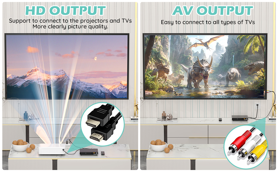 dvd player with tv