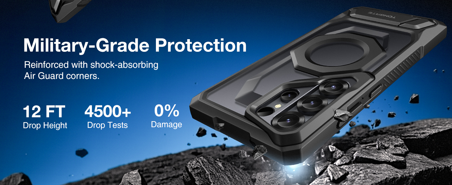 samsung galaxy s25 ultra case with military grade protection