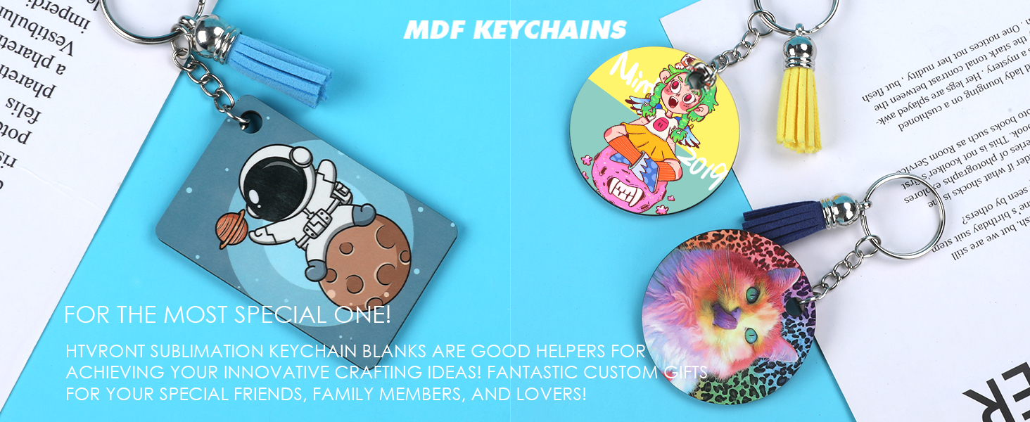 sublimation blank keychain