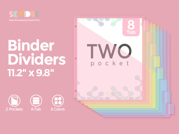 binder divider with tabs