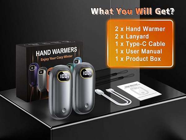 electronic hand warmers rechargeable