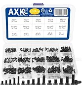 450PCS Laptop Computer Screw Kit, M2 M2.5 M3 Countersunk Flat Head Phillips Mini Screws Set, Repl...
