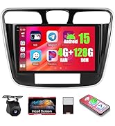 Realdio 4+128GB Android 15 Car Radio for Chrysler 200 2011-2014 Wireless Carplay Android Auto, 9"...