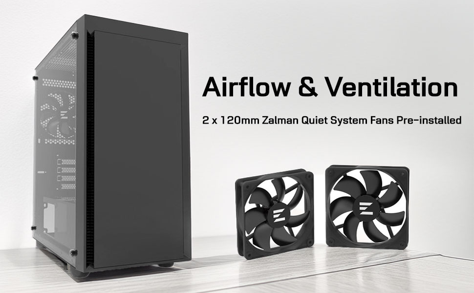 zalman t3 mini tower matx micro atx gaming pc case