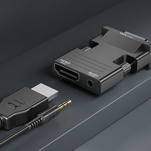 HDMI to VGA Adapter,HDMI to VGA Cable,HDMI to VGA Transfer head,HDMI to VGA Converter