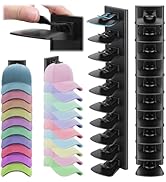 Enwokran Hat Organizer for Baseball Caps 2 Pack - Multilayer Hat Storage Rack with Strong Adhesiv...