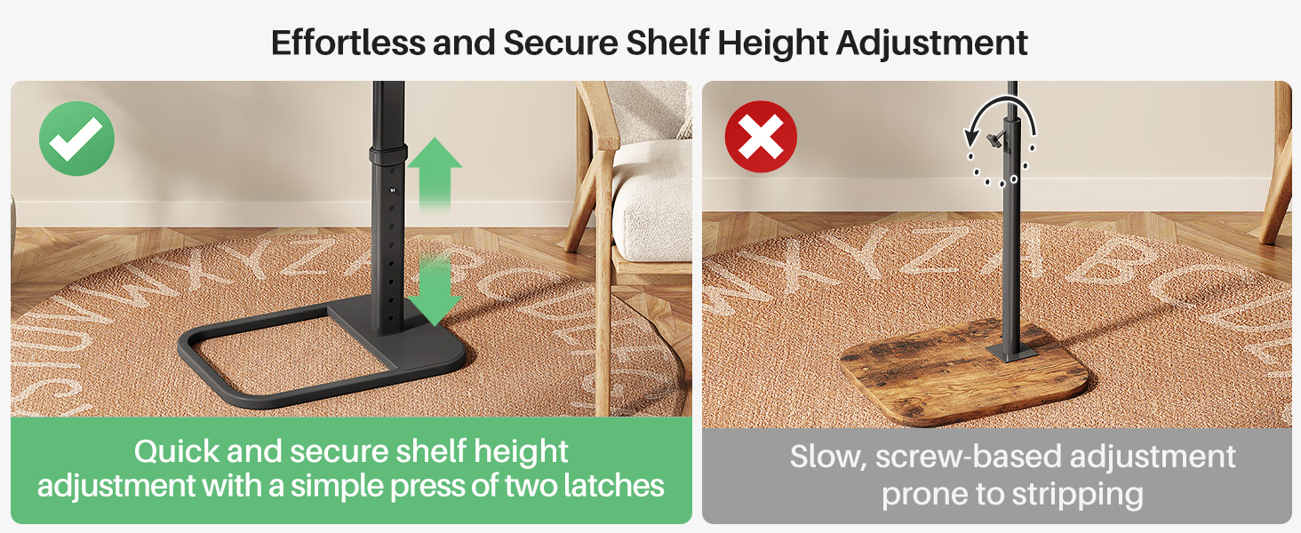 adjustable side table