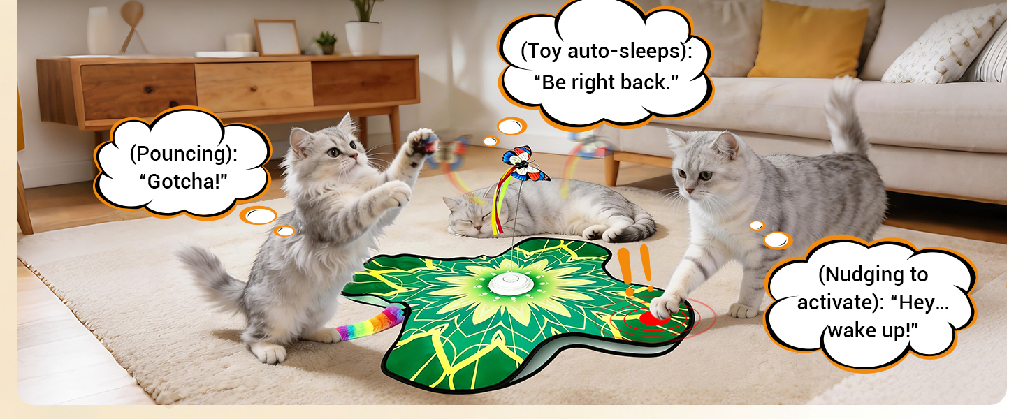 interactive cat toys for indoor cats