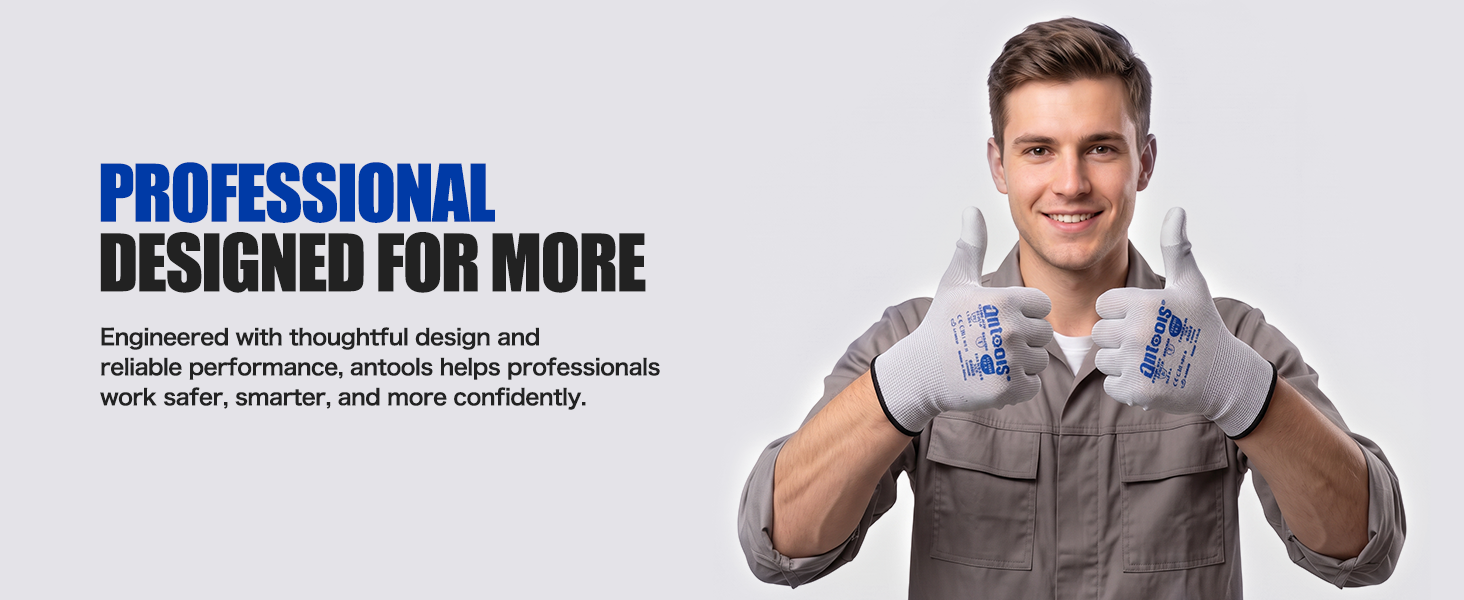 antools Nylon ESD Anti-Static Gloves