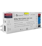 GLEDOPTO ESP32 WLED LED Strip Light Controller with 4 Outputs Ethernet Microphone UART Energy Sav...