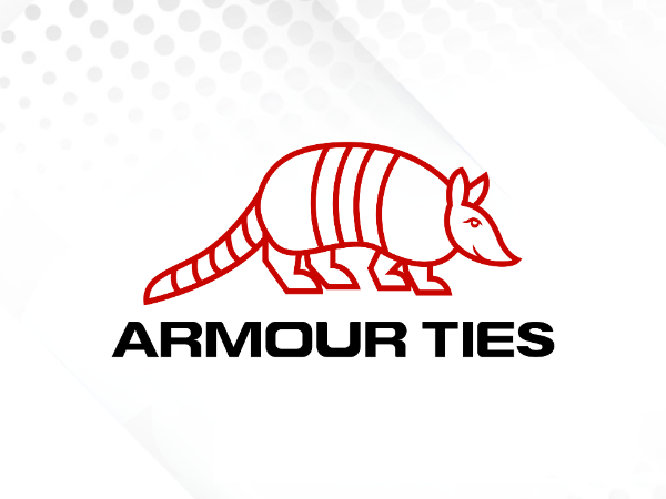 armour ties zip ties logo banner