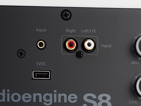 Audioengine S8 Powered Subwoofer - 8 Inch Subwoofer, 250W Down Firing Speakers for PC, Home Theaters...