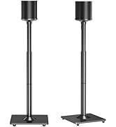 MOUNTUP Speaker Stands for Sonos Era 100, Sonos One, One SL, Play:1, Height Adjustable 35