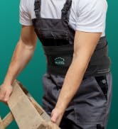 Modvel Back Braces for Lower Back Pain Relief with 6 Stays, Breathable Back Support Belt for Men/...