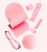 Bala Ultimate Home Workout Equipment Bundle - Bala Bangles, Bars, Ball, Play Matt &amp; Booty Bands -...