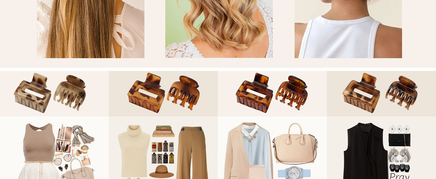 small hair clips for women