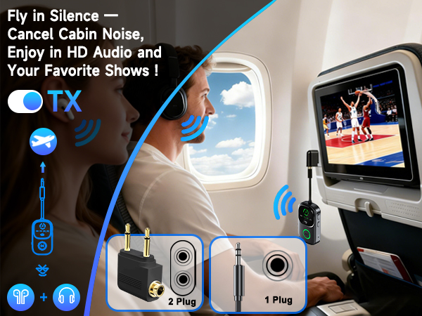 airplane bluetooth adapter