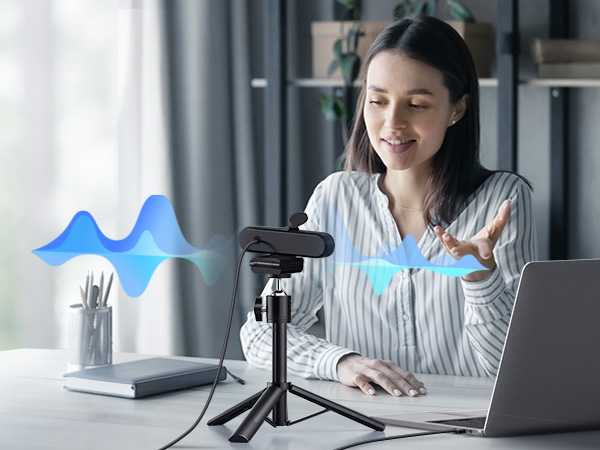 EMEET C960 Webcam with Tripod