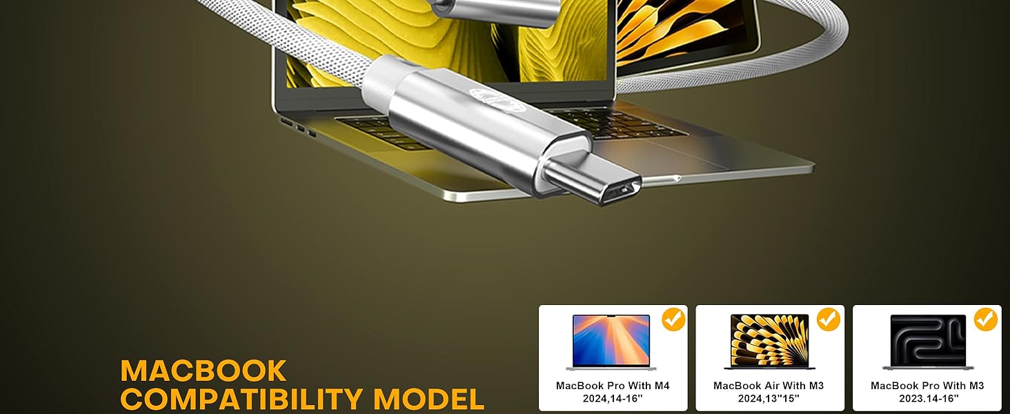 USB-C to Magnetic 3 Cable