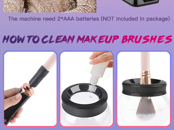 makeup brush cleaner
