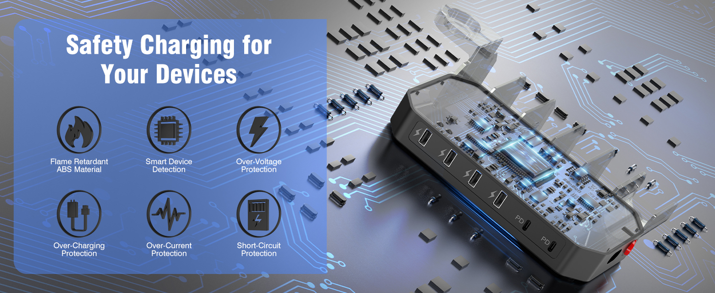 cell phone charging stations